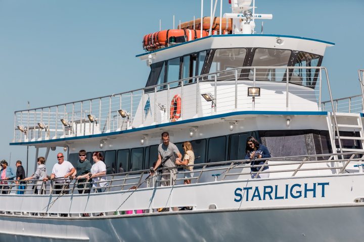 a large ship in a body of water